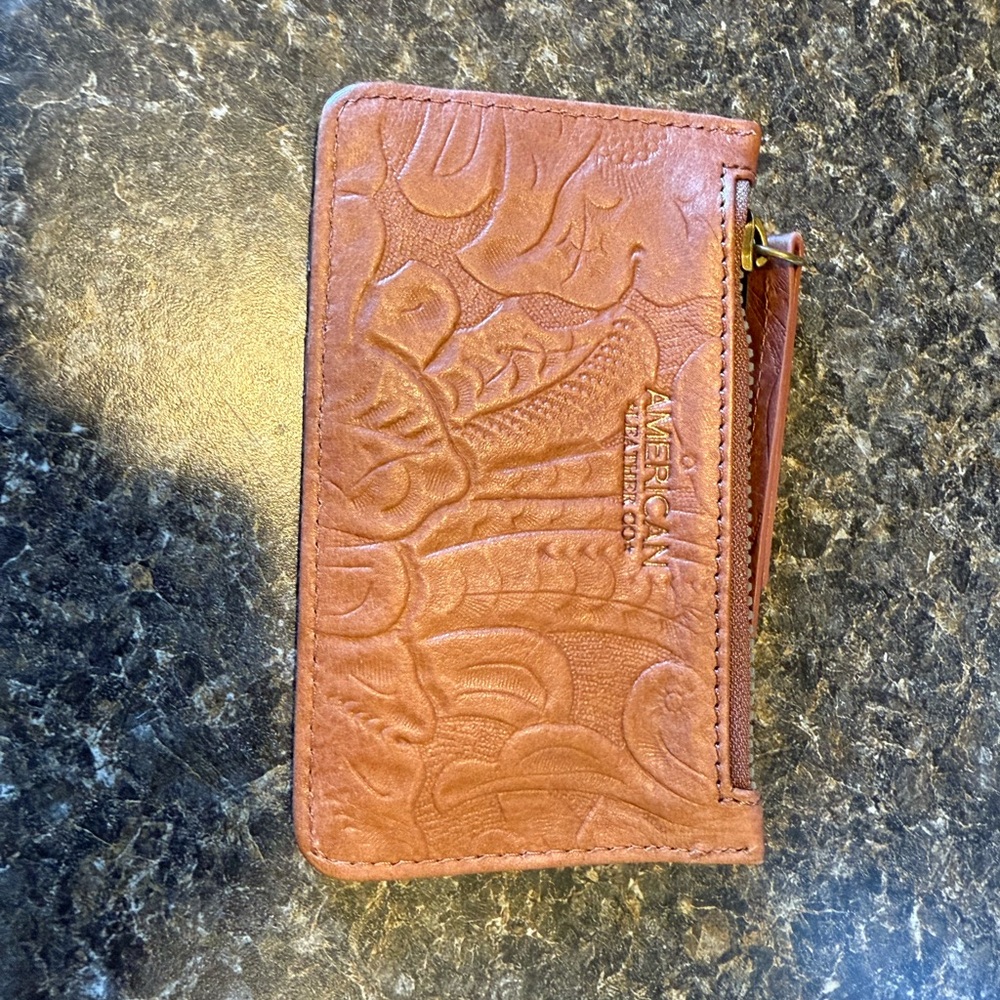 American Leather Co. Brown Wristlet